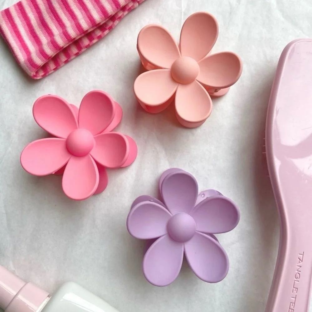 3PC Large Flower Hair Clips 🌸🍦☀️